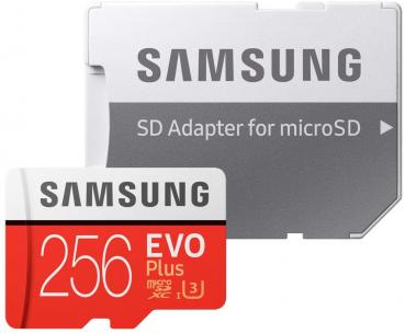 256GB Micro-SD mit Adapter