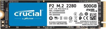 SSD Crucial P2 3D 512GB M.2 NVMe
