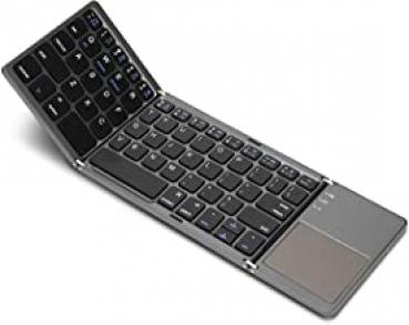Tastatur Bluetooth 3-fach faltbar mit TouchPad
