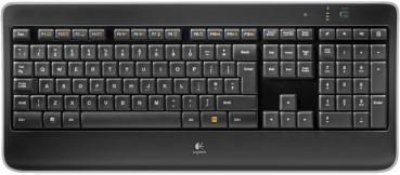 Tastatur Logitech Wireless Illuminated Keyboard K800