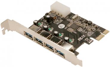 Schnittstelle Logilink PCI-E USB 3.0 4-PORT