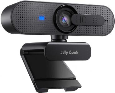 Webcam Jelly Comb 1080P HD Webcam mit Objektivdeckel