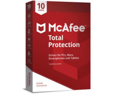 McAfee Total Protection 10 Geräte D