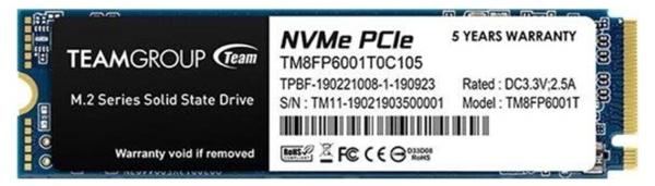 SSD Team NVMe PCIe M.2 512GB