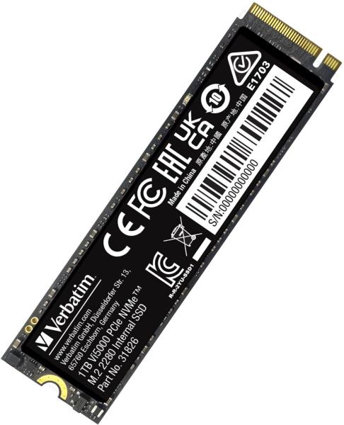 SSD Verbatim 1TB Vi5000 M.2 NVMe 4.0 (NEU)
