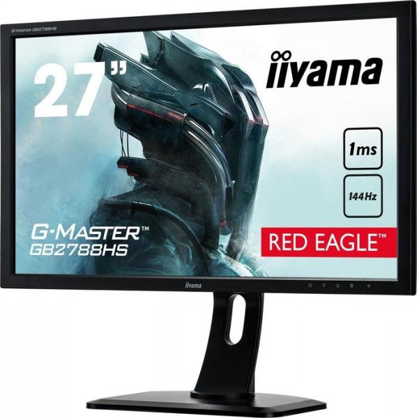 Monitor iiyama 27" G-Master Red Eagle GB2788HS-B1 144Hz (wie NEU)