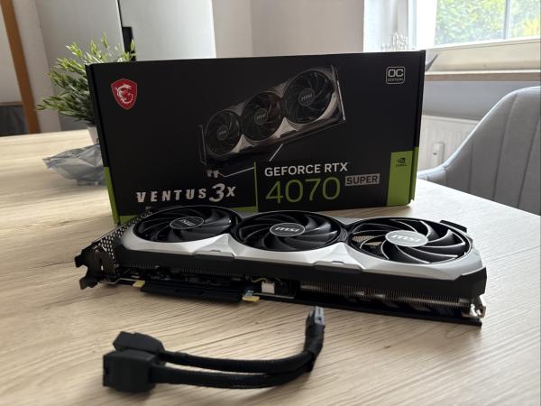 Grafikkarte MSI Nvidia RTX 4070S (Super) Ventus 2X OC 12GB