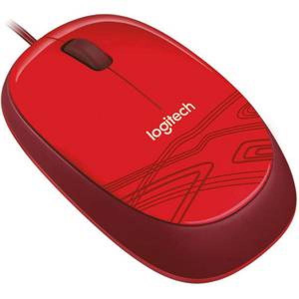 Maus Logitech M105 rot USB