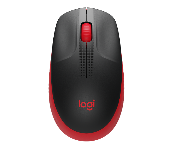 Maus Logitech M190 rot wireless