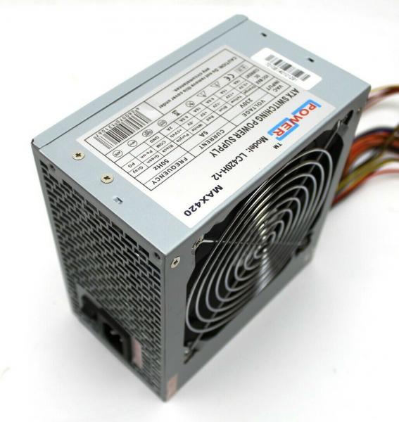 Netzteil 420 Watt LC Power ATX Silent 12cm Lüfter